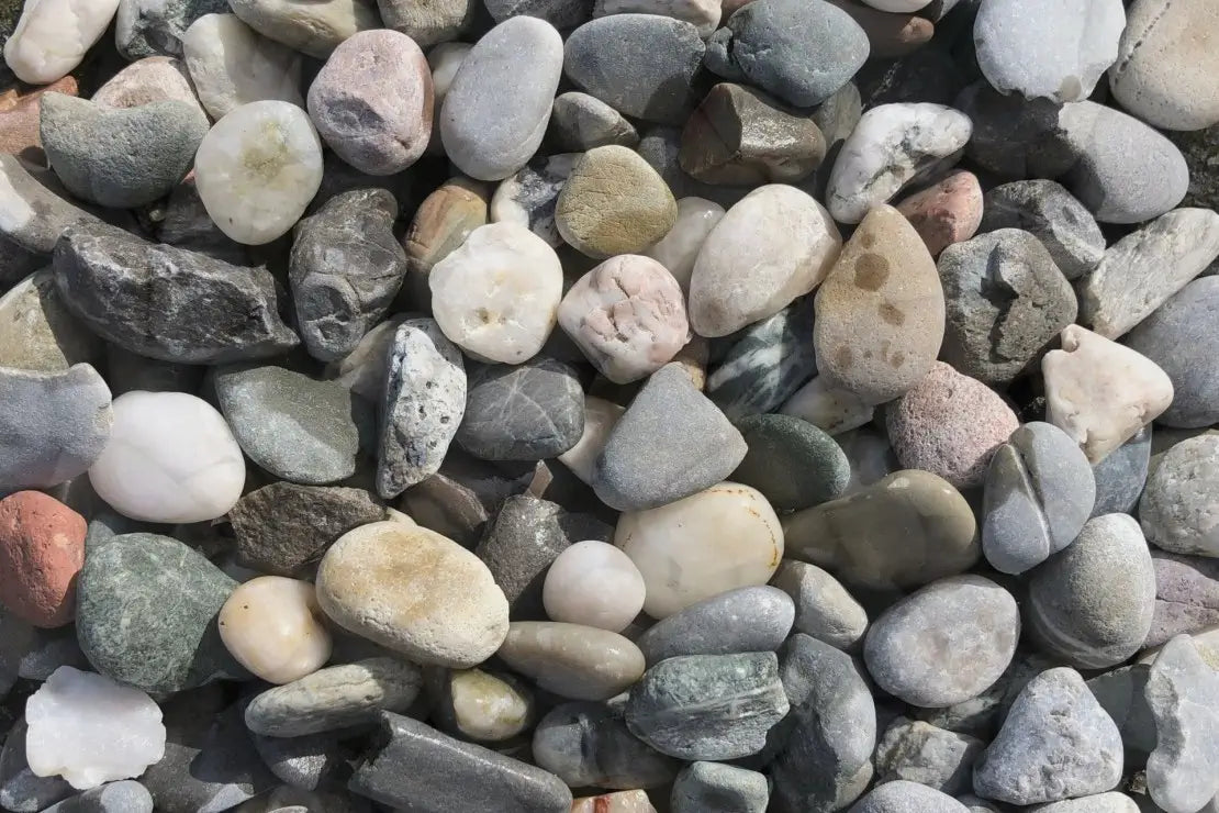 Gravillons de rivière roulés en granulométrie 11/22 mm